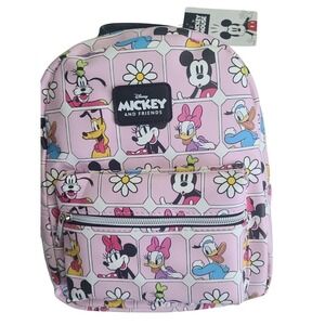 Disney Mickey & Friends Backpack NWT Goofy Daisy Pluto Kids Back Bag NEW